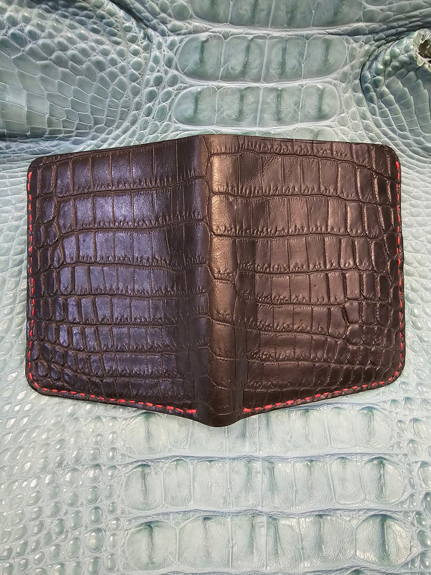 Crimson Edge Nile Bi-Fold Wallet