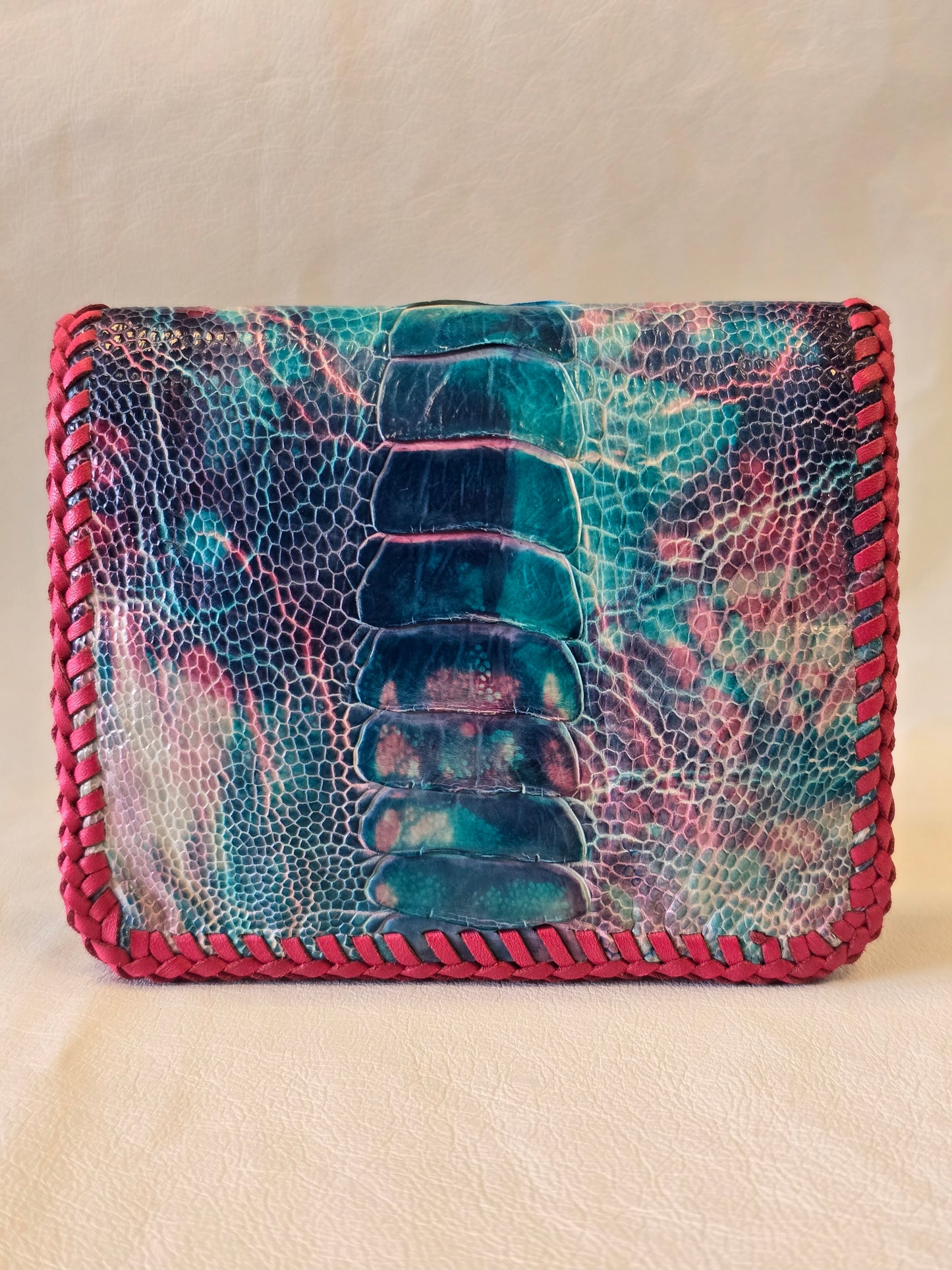 Ostrich Legs Bi-Fold Wallet