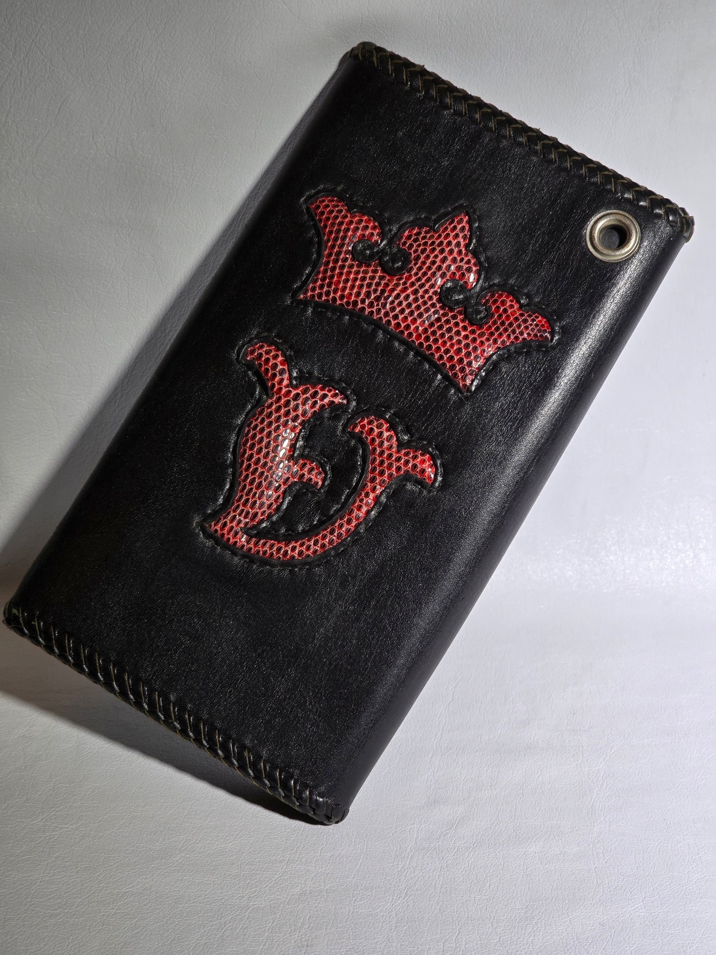 French Calf Large Biker Wallet