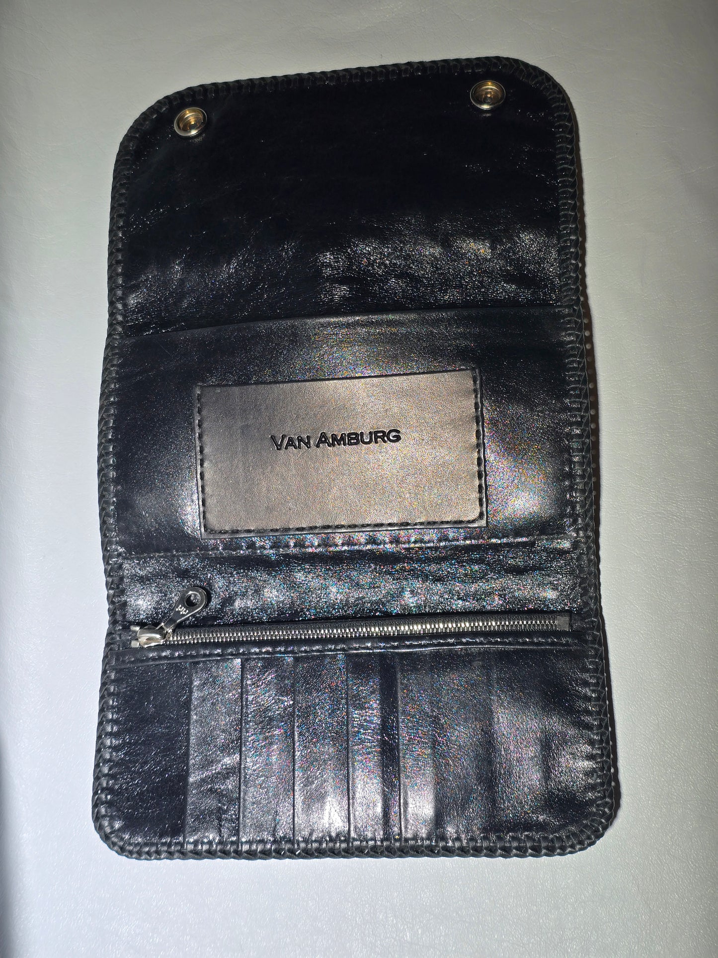 Ostrich Large Biker Wallet