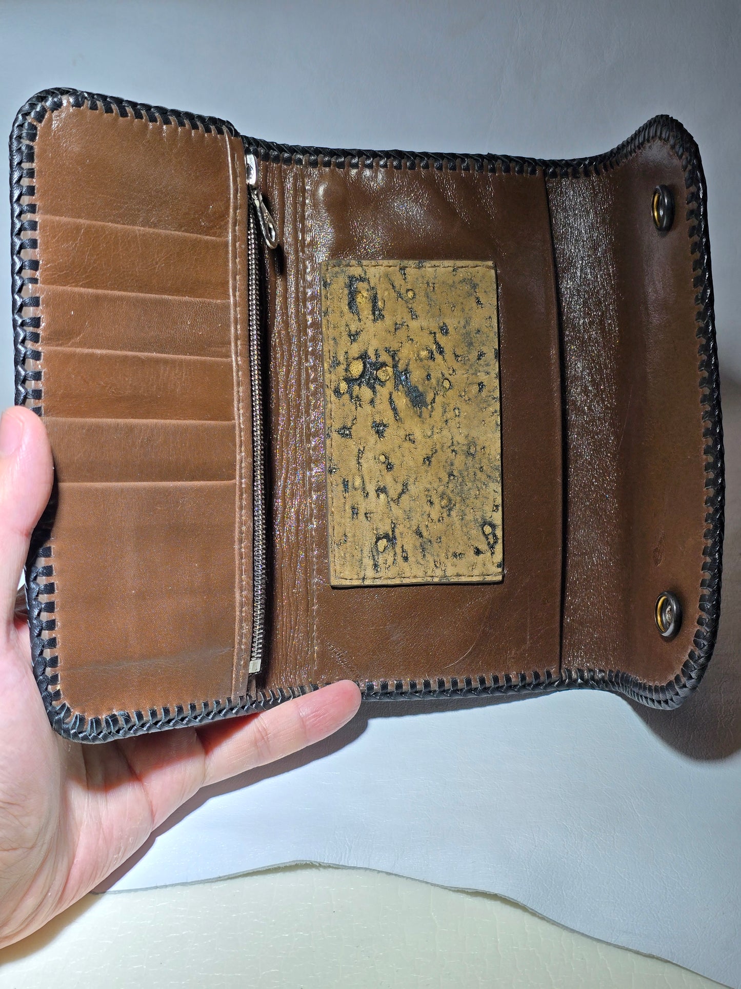 Giraffe Large Biker Wallet