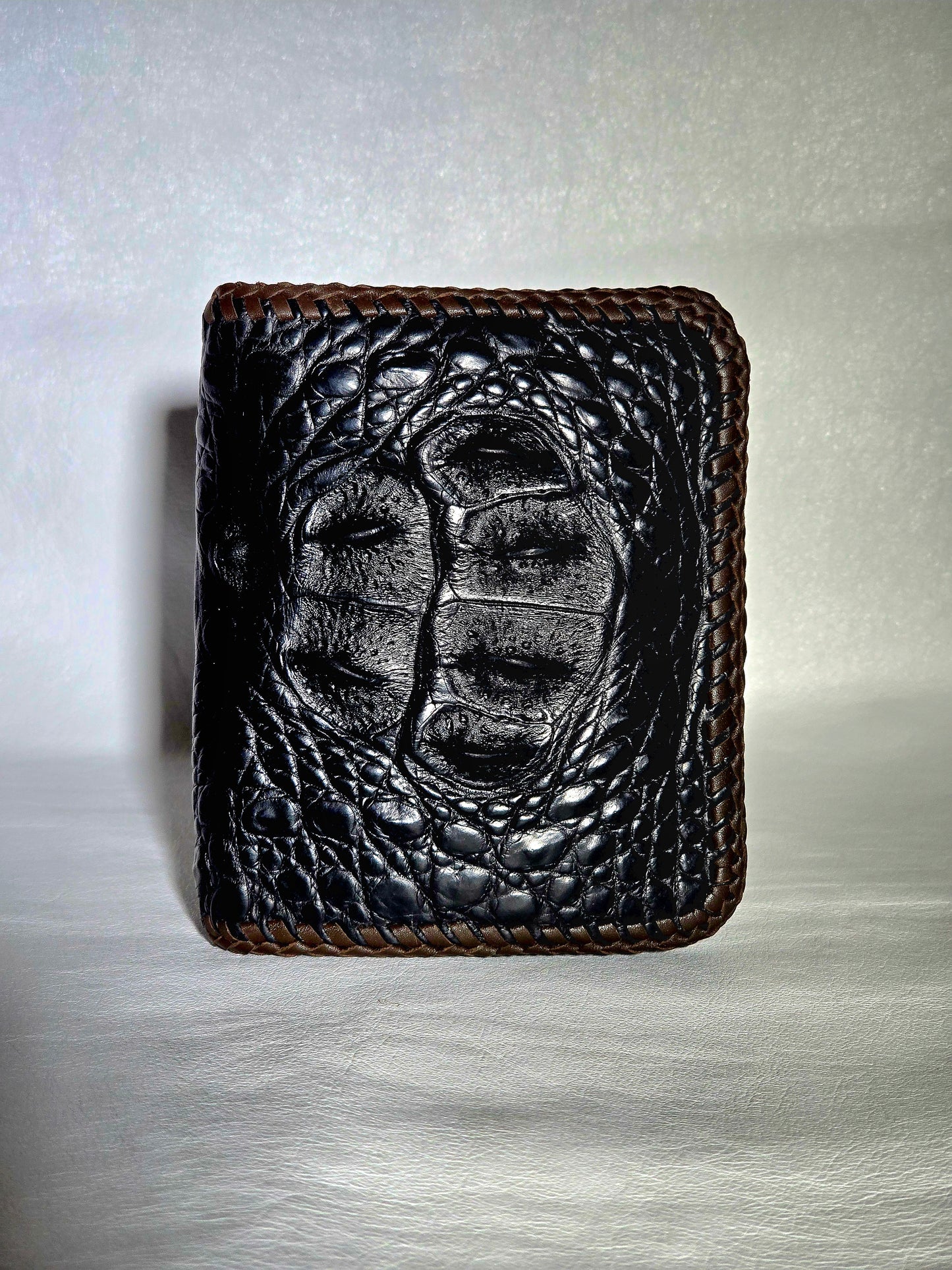 Head Piece Bi-Fold Wallet