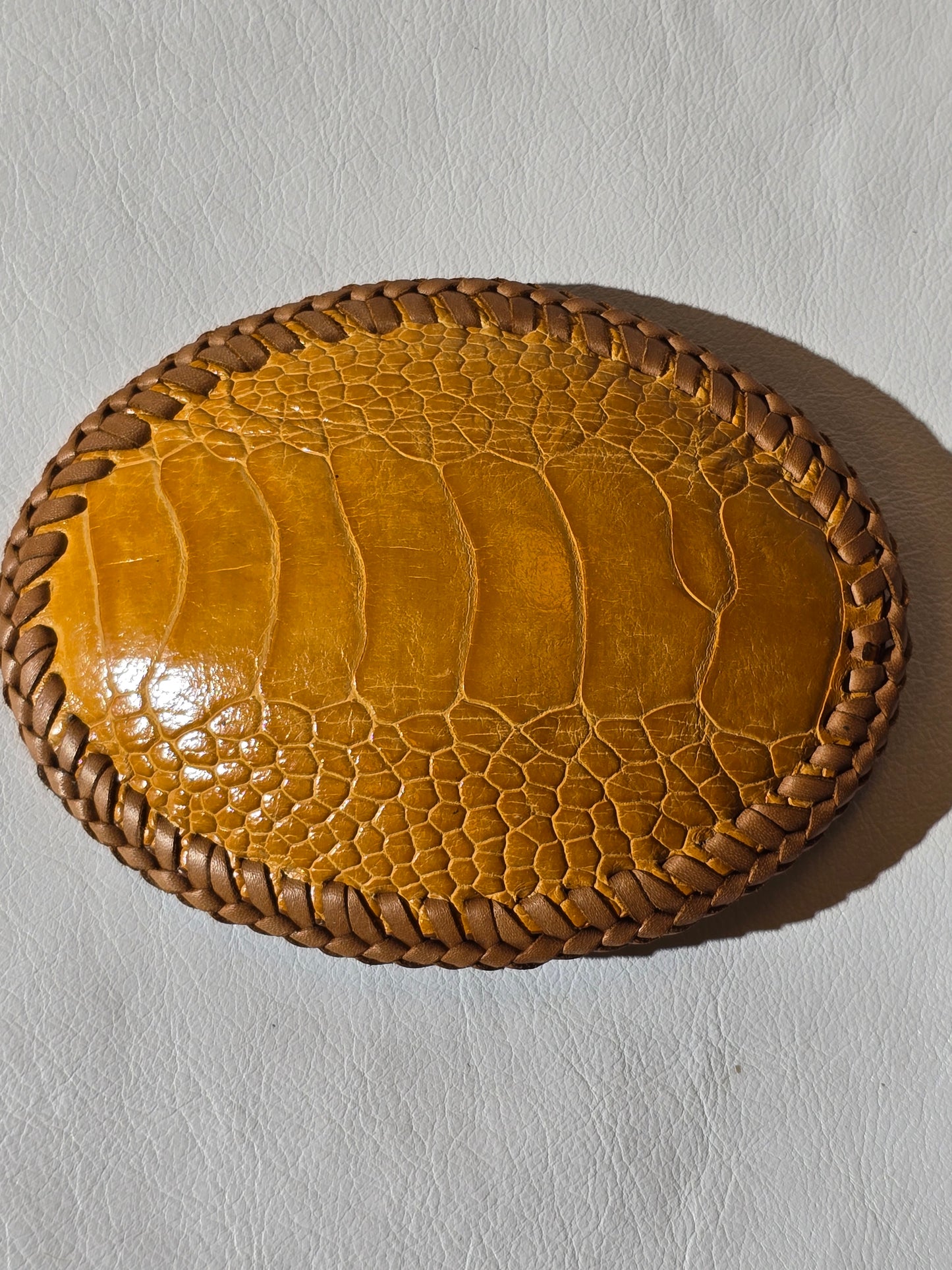 Ostrich Leg Belt Buckle