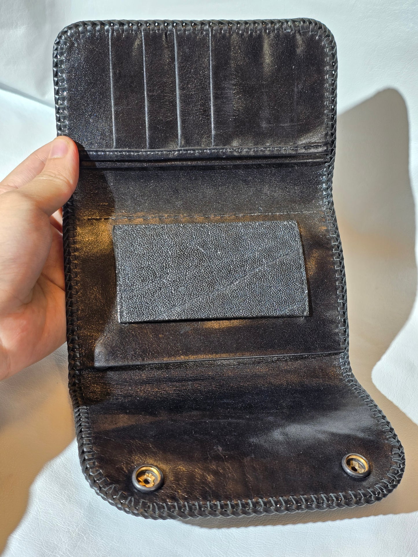 Elephant Medium Biker Wallet