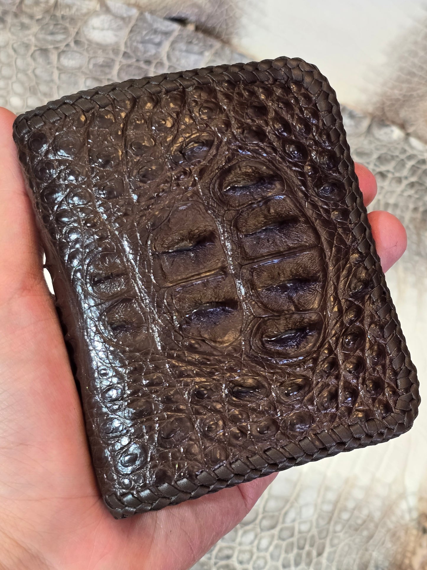 Head Piece Bi-Fold Wallet