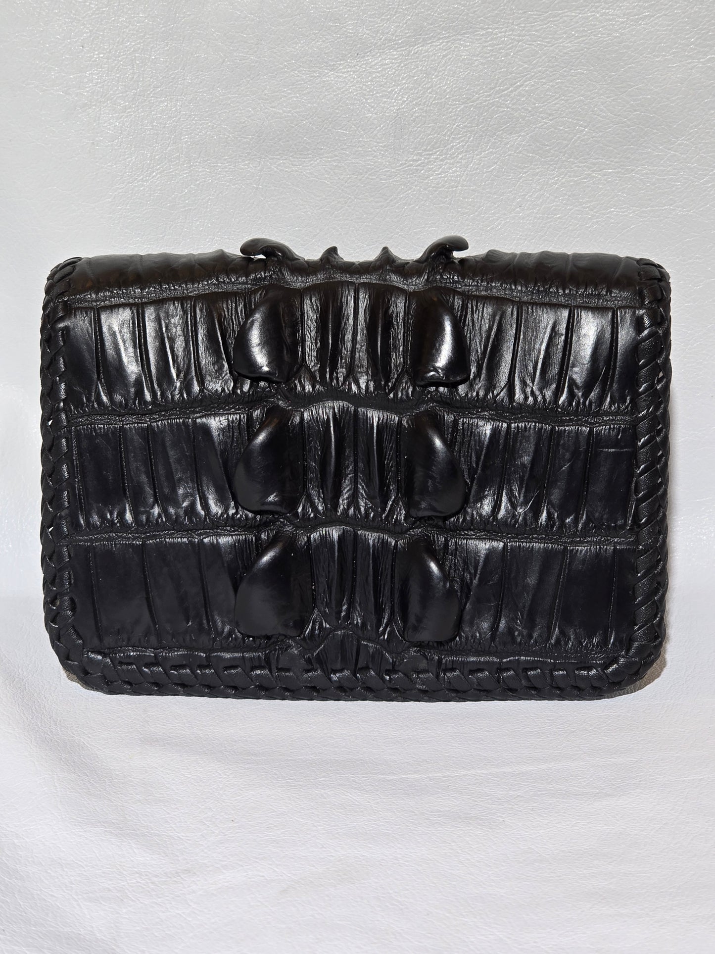 Nile Crocodile Folding Card Holder