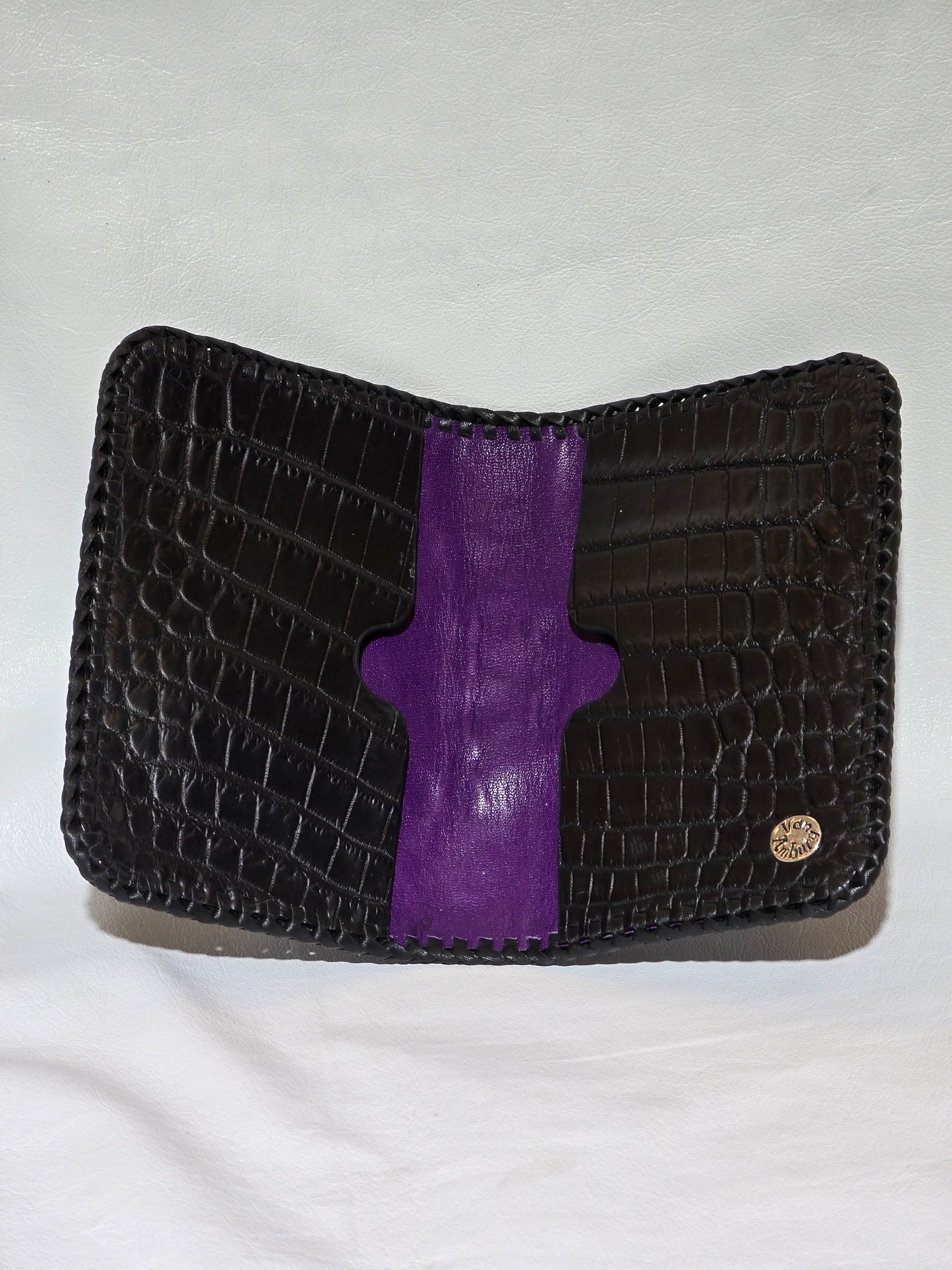 Nile Crocodile Folding Card Holder