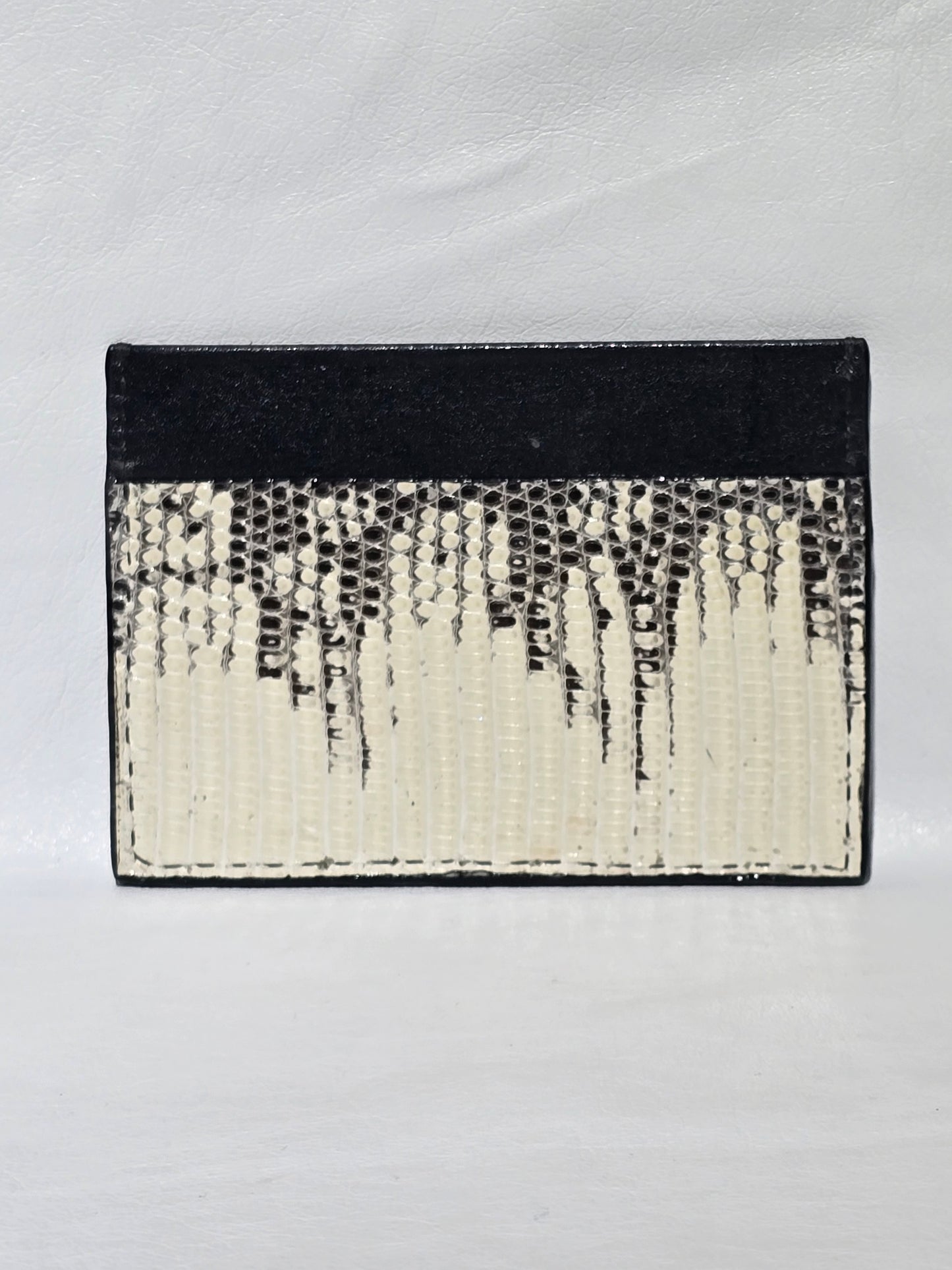 Lizard Three Pocket Card Holder