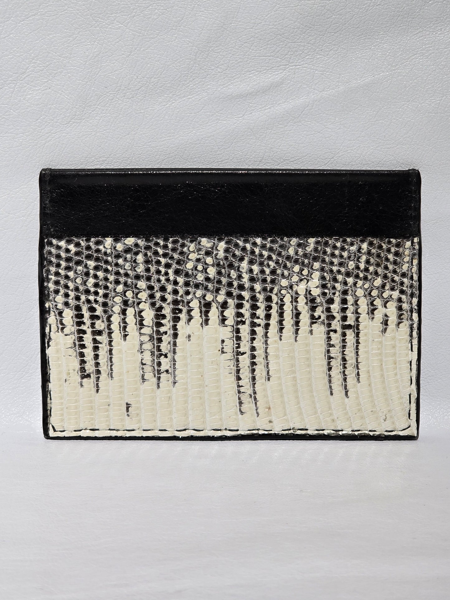 Lizard Three Pocket Card Holder
