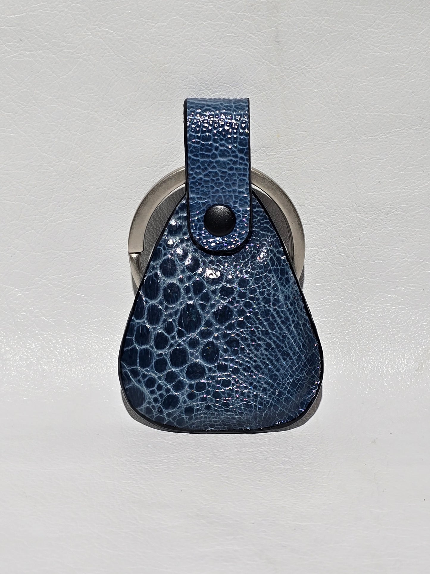 Frog Leather Keychain