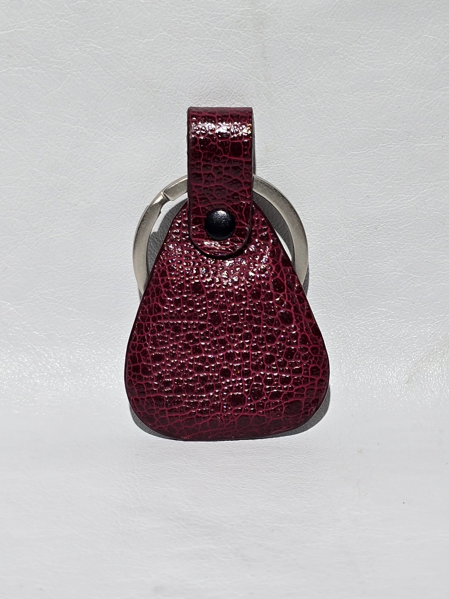 Frog Leather Keychain