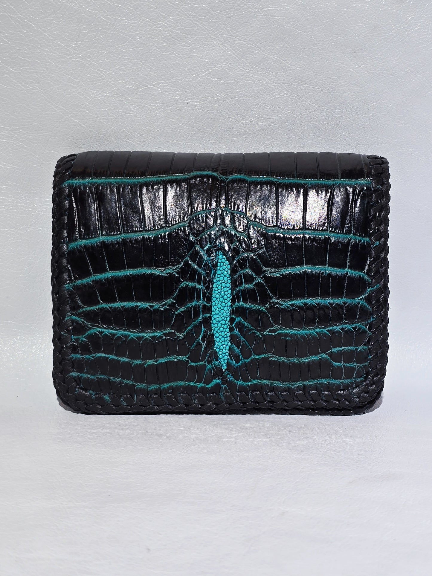 Nile Crocodile Bi-Wallet