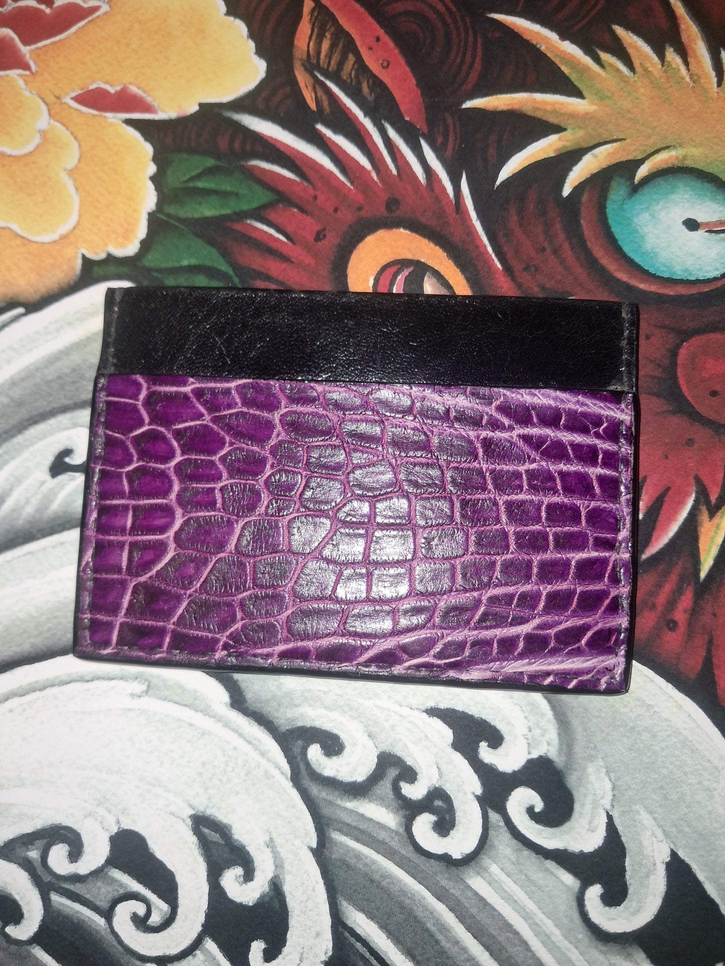 Nile Crocodile Card Holder