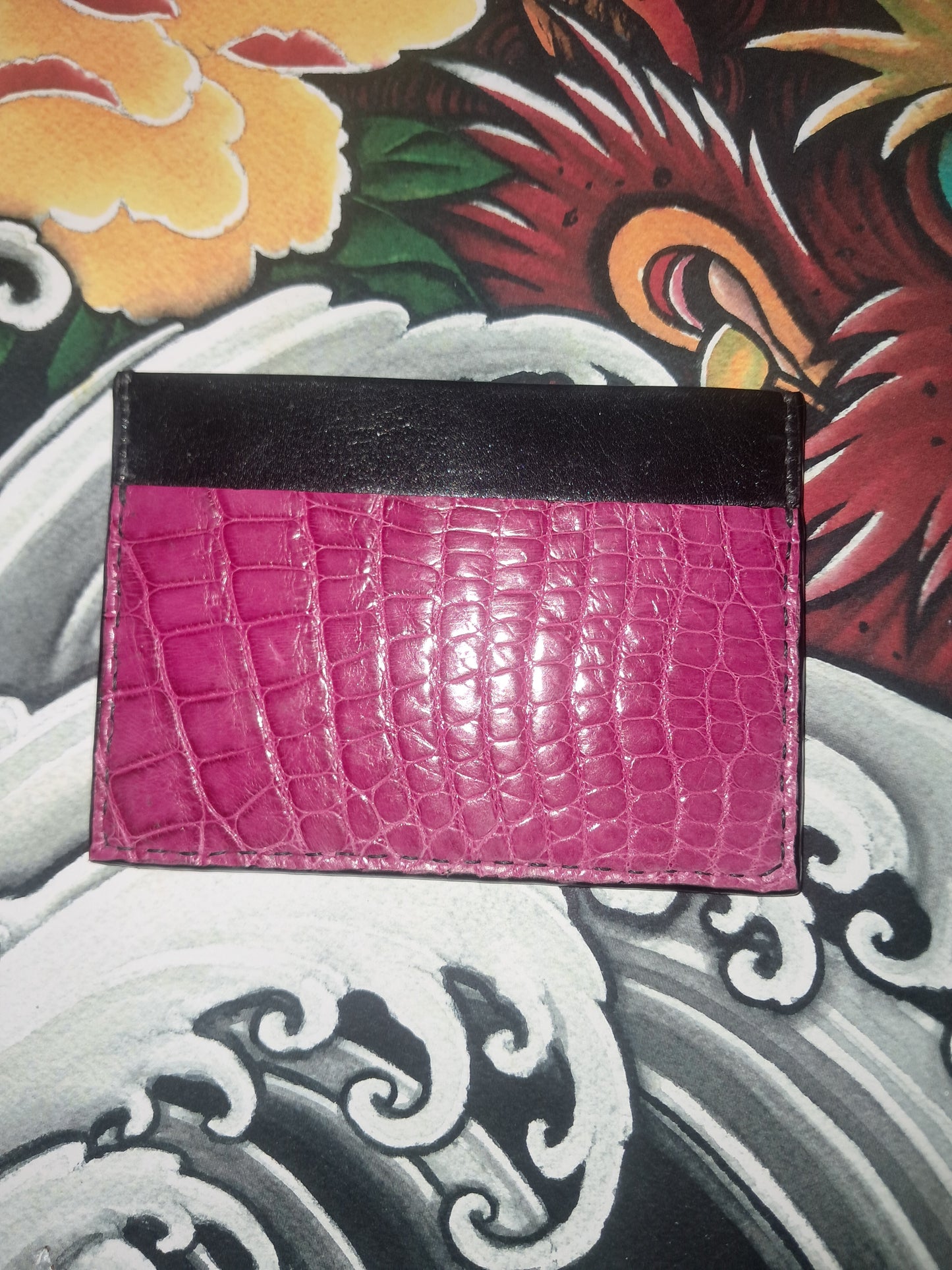 Salt Water Crocodile Card Holder