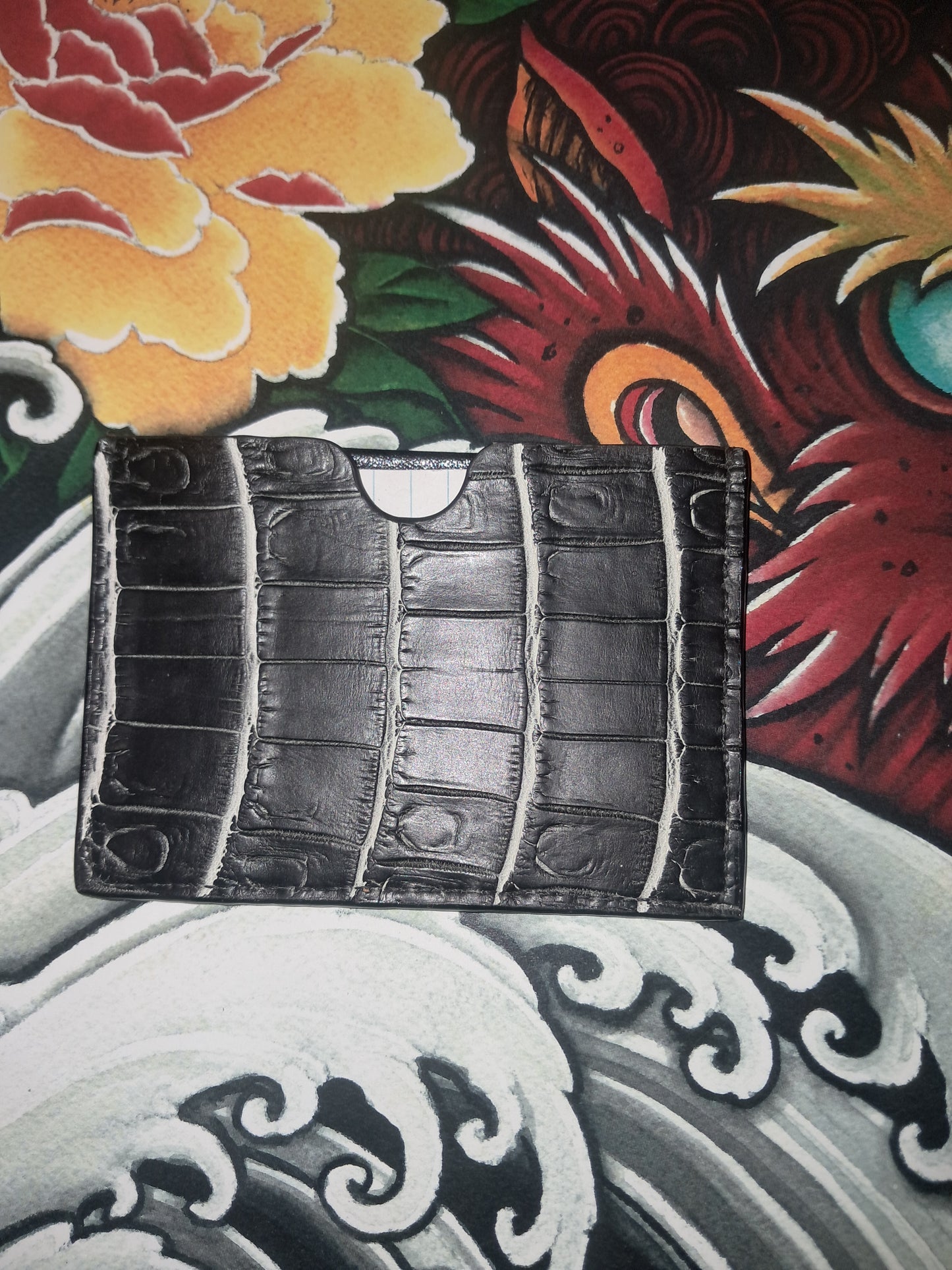 Nile Crocodile Card Holder