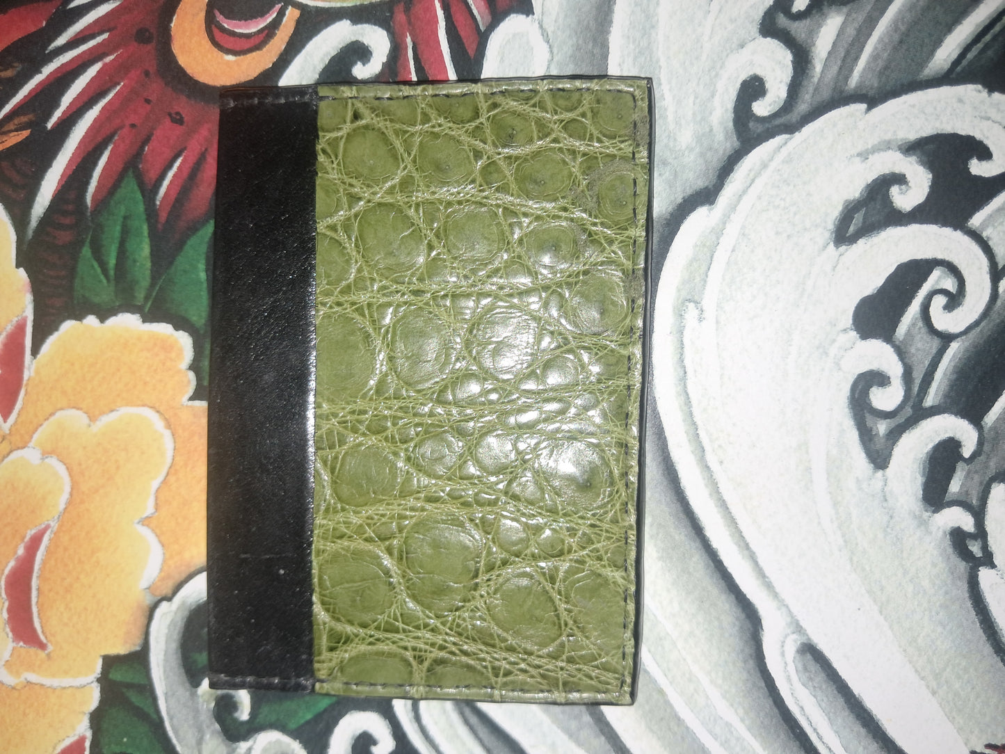 Salt Water Crocodile Card Holder