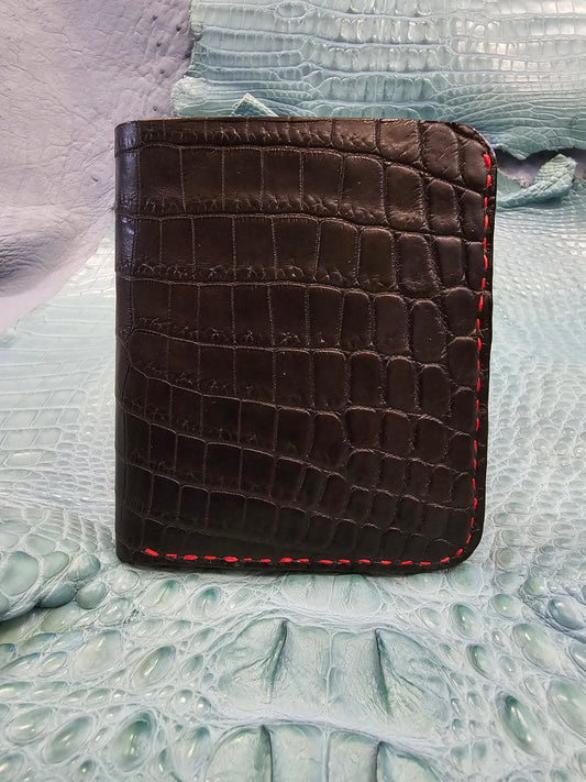 Crimson Edge Nile Bi-Fold Wallet