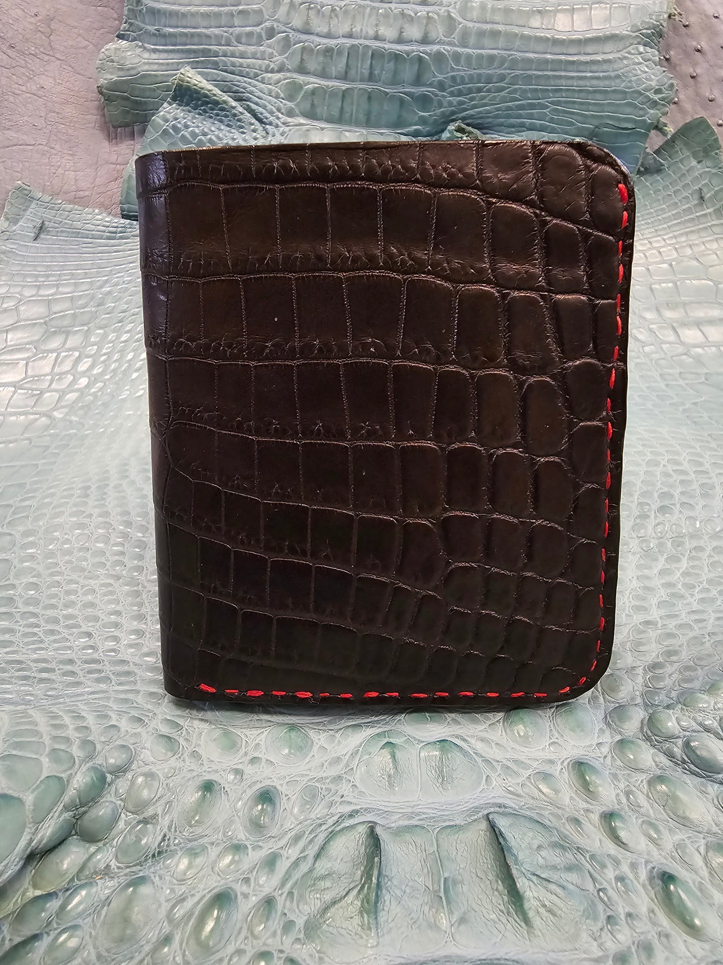 Crimson Edge Nile Bi-Fold Wallet