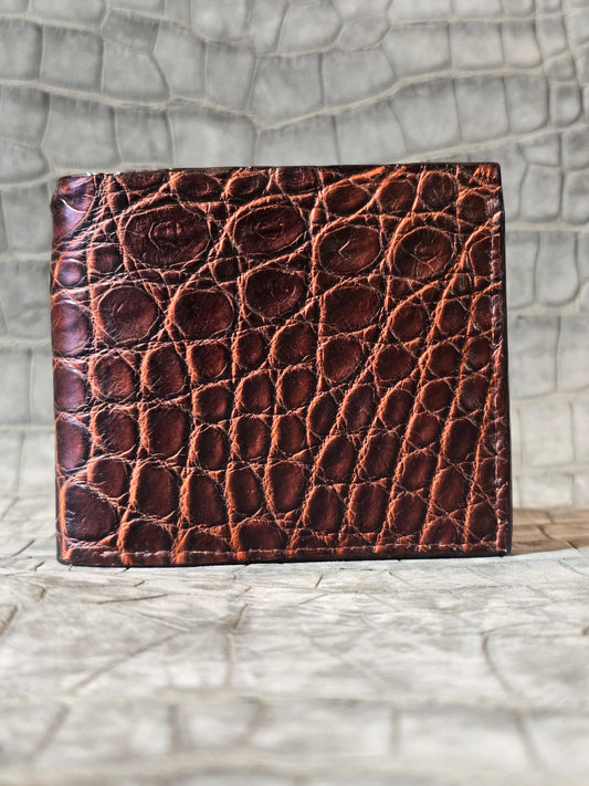 Classic Brown Crocodile Minimalist