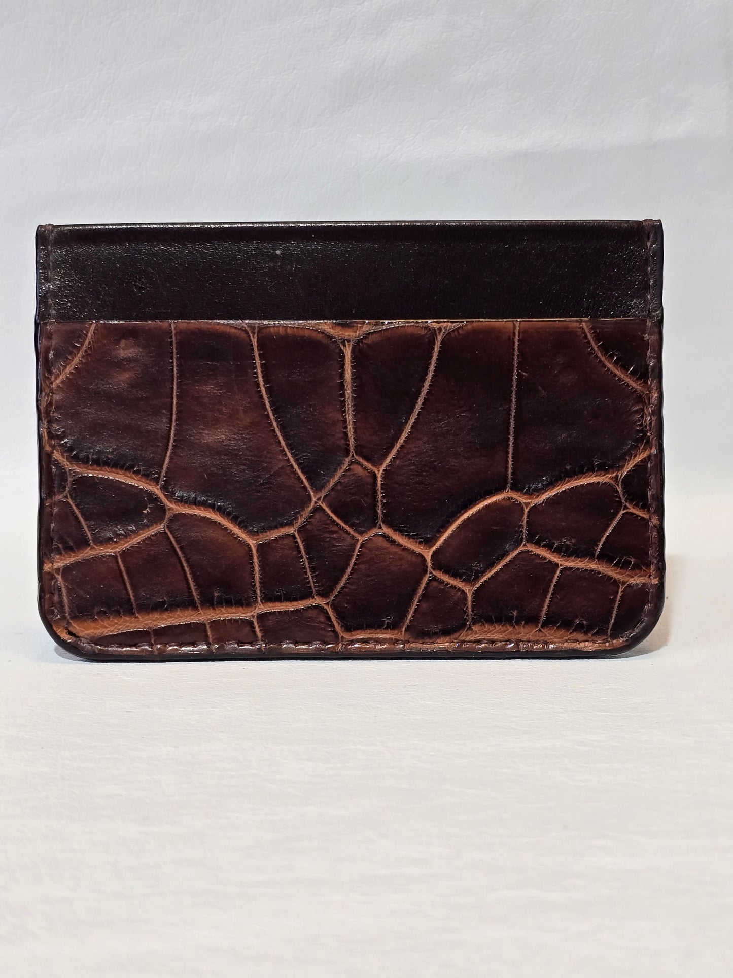 Nile Crocodile Card Holder