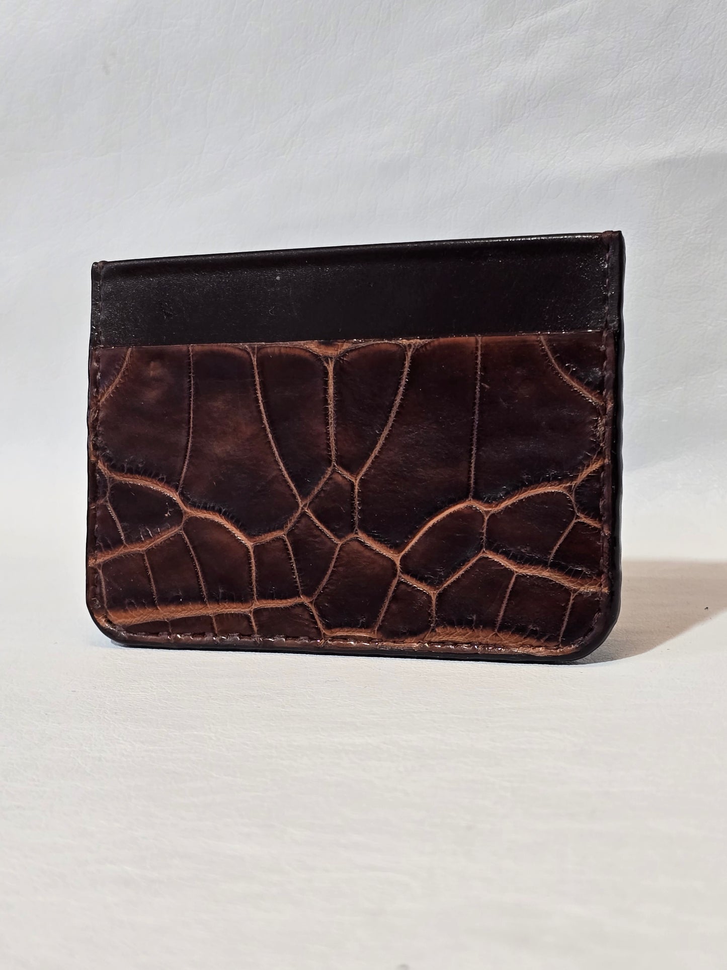 Nile Crocodile Card Holder