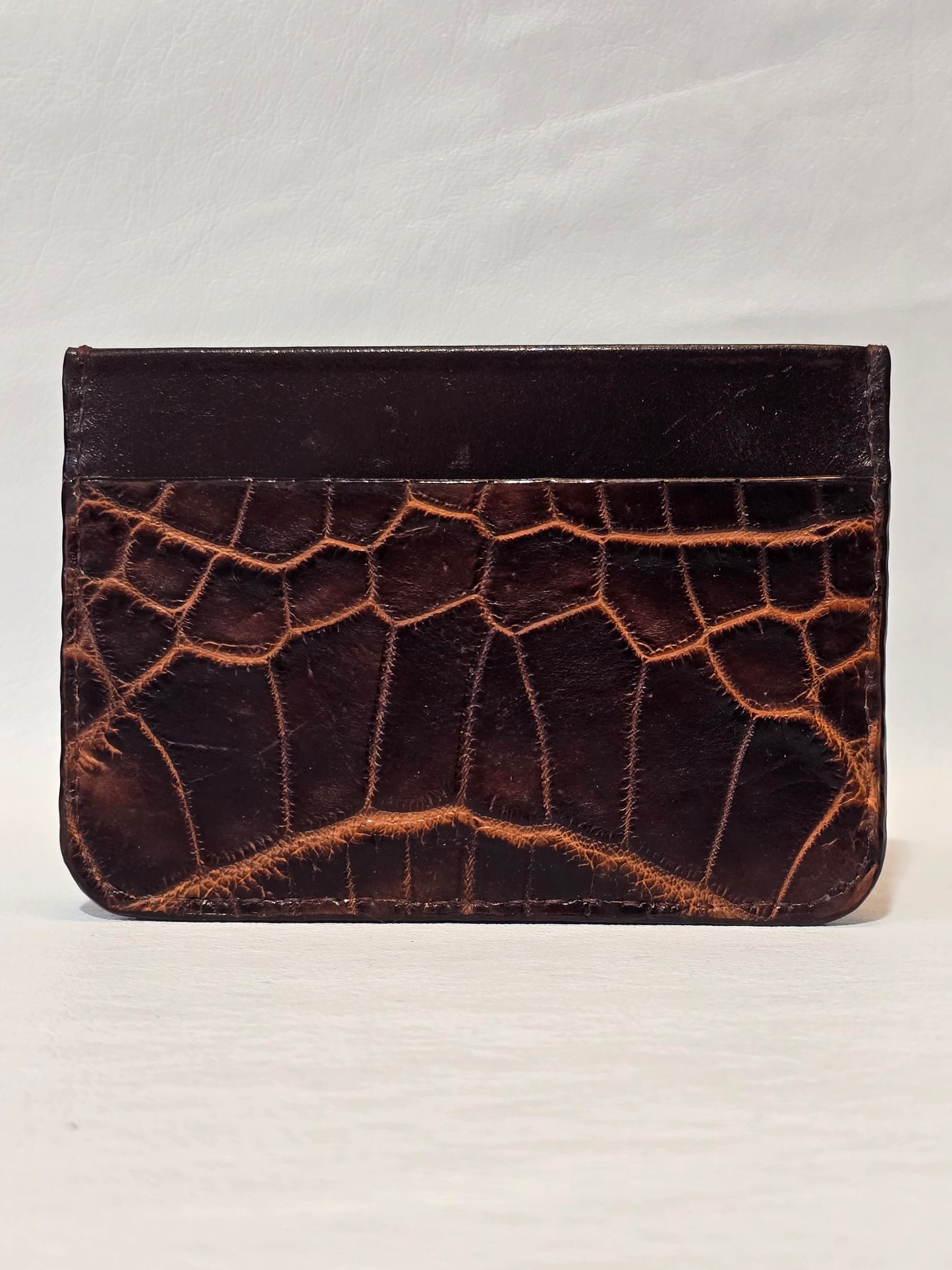 Nile Crocodile Card Holder