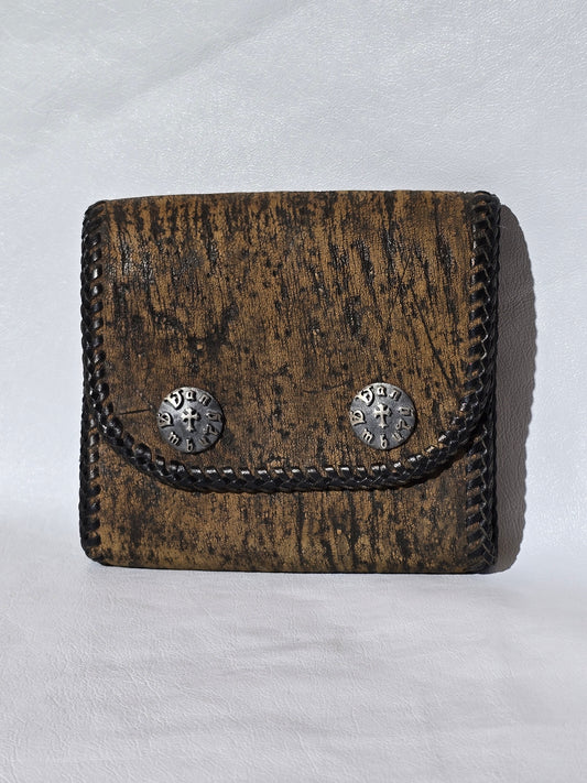 Giraffe Small Biker Wallet