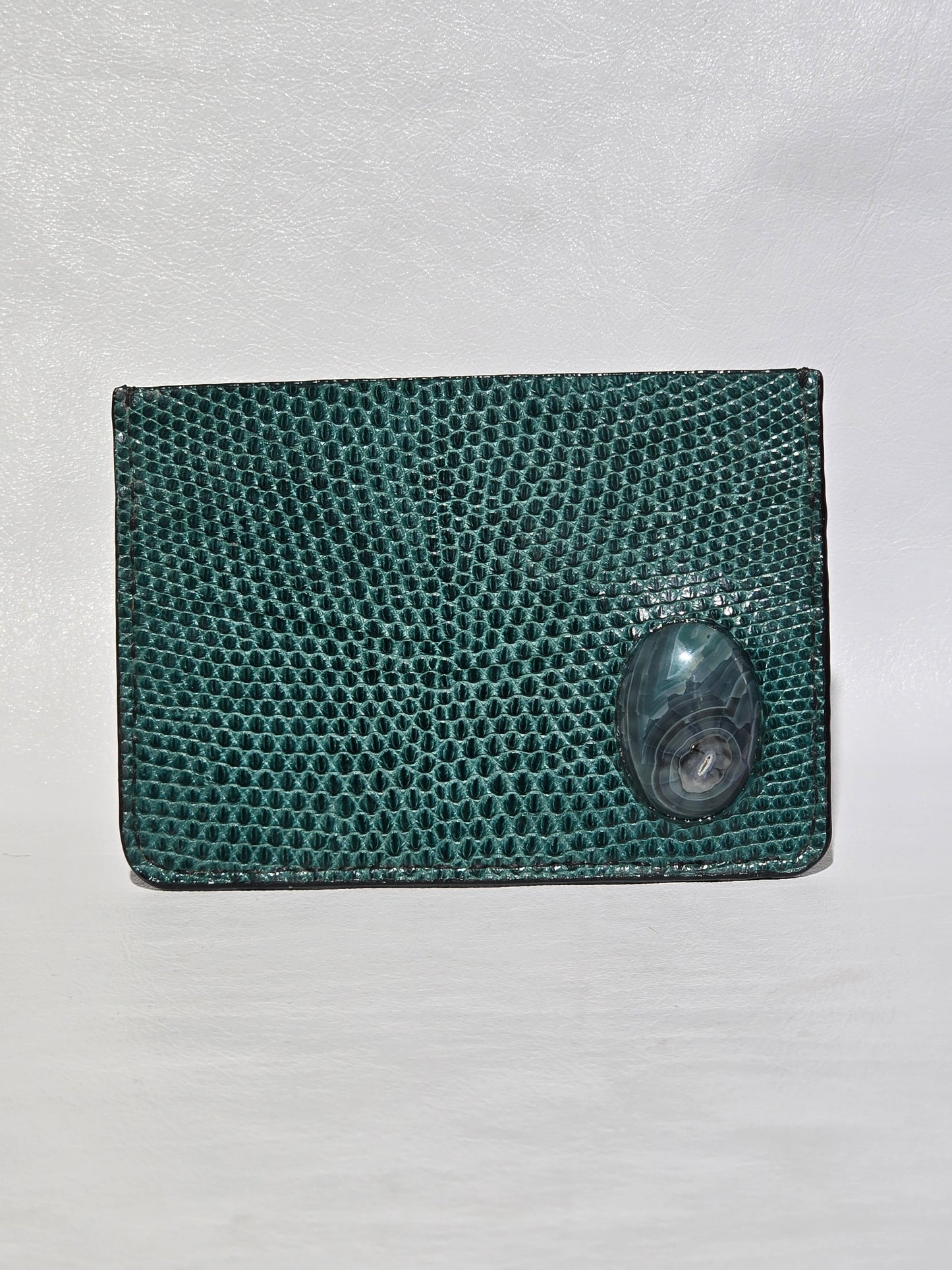 Ring Lizard Three Pockets Card Holder