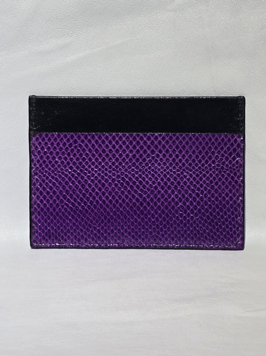 Lizard Three Pocket Card Holder