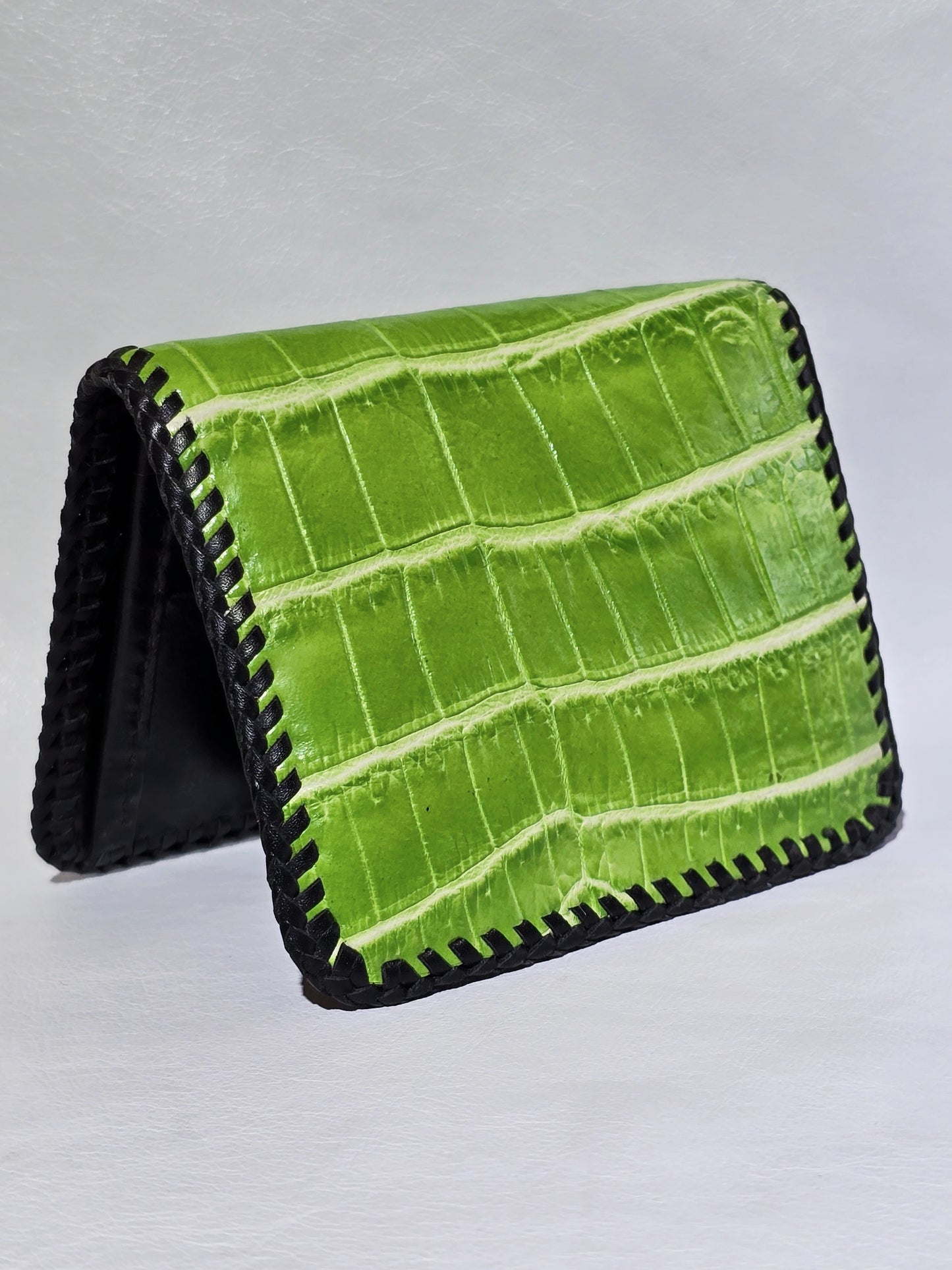 Nile Lime Bi-Fold Wallet