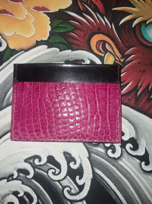 Salt Water Crocodile Card Holder