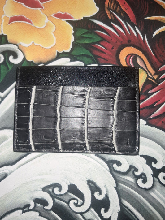 Nile Crocodile Card Holder