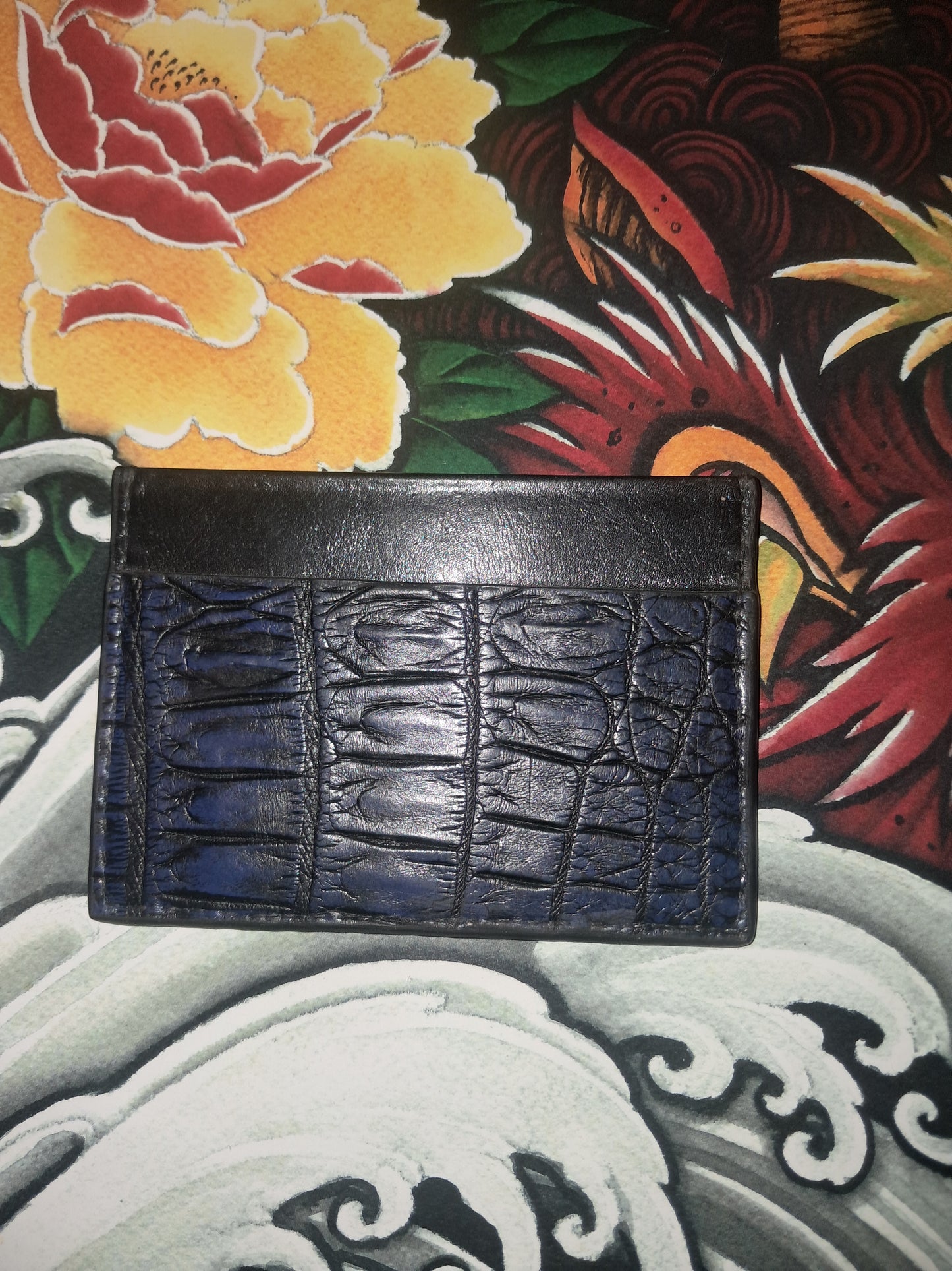 Crocodile Kangaroo Card Holder