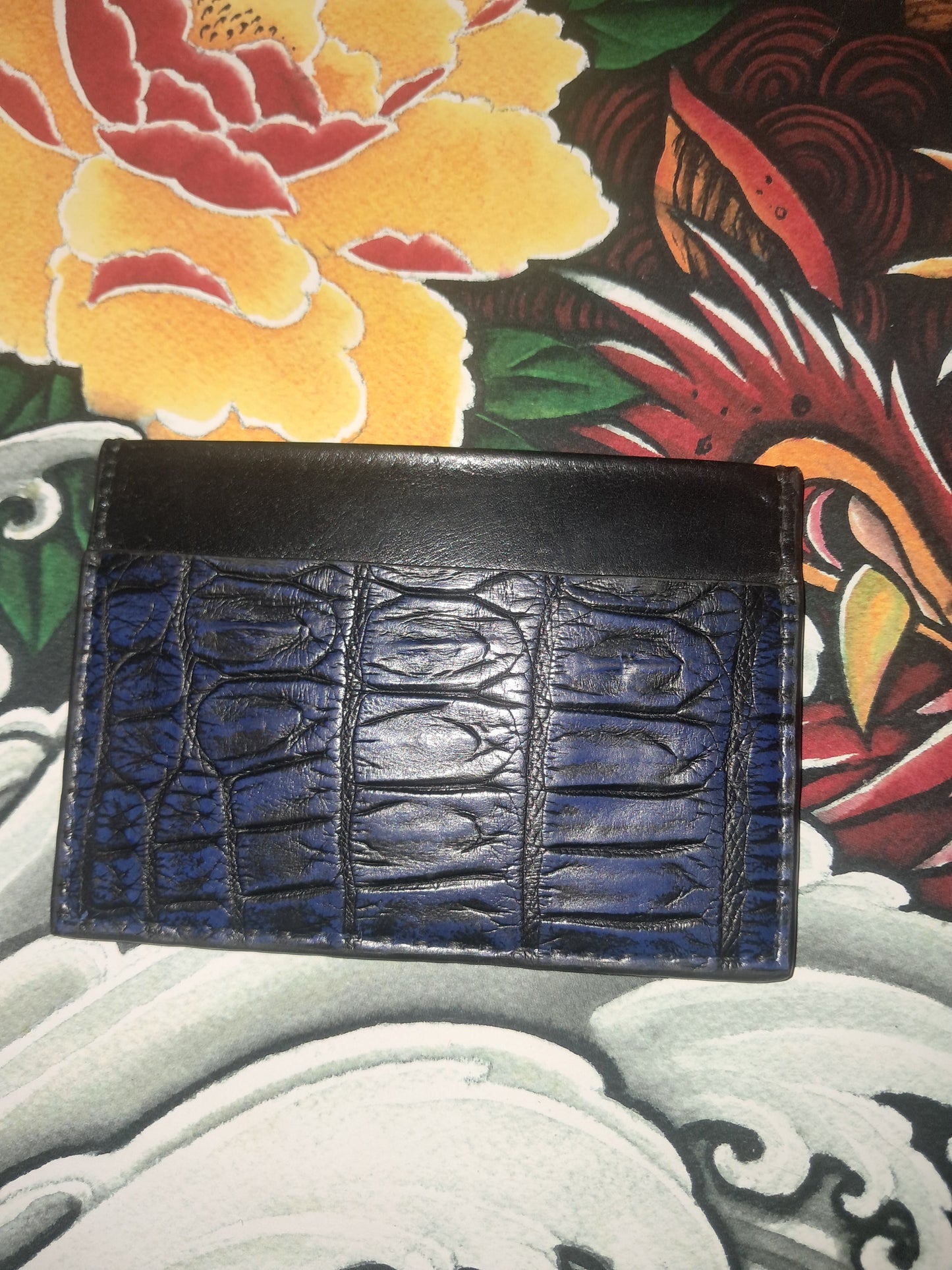 Crocodile Kangaroo Card Holder