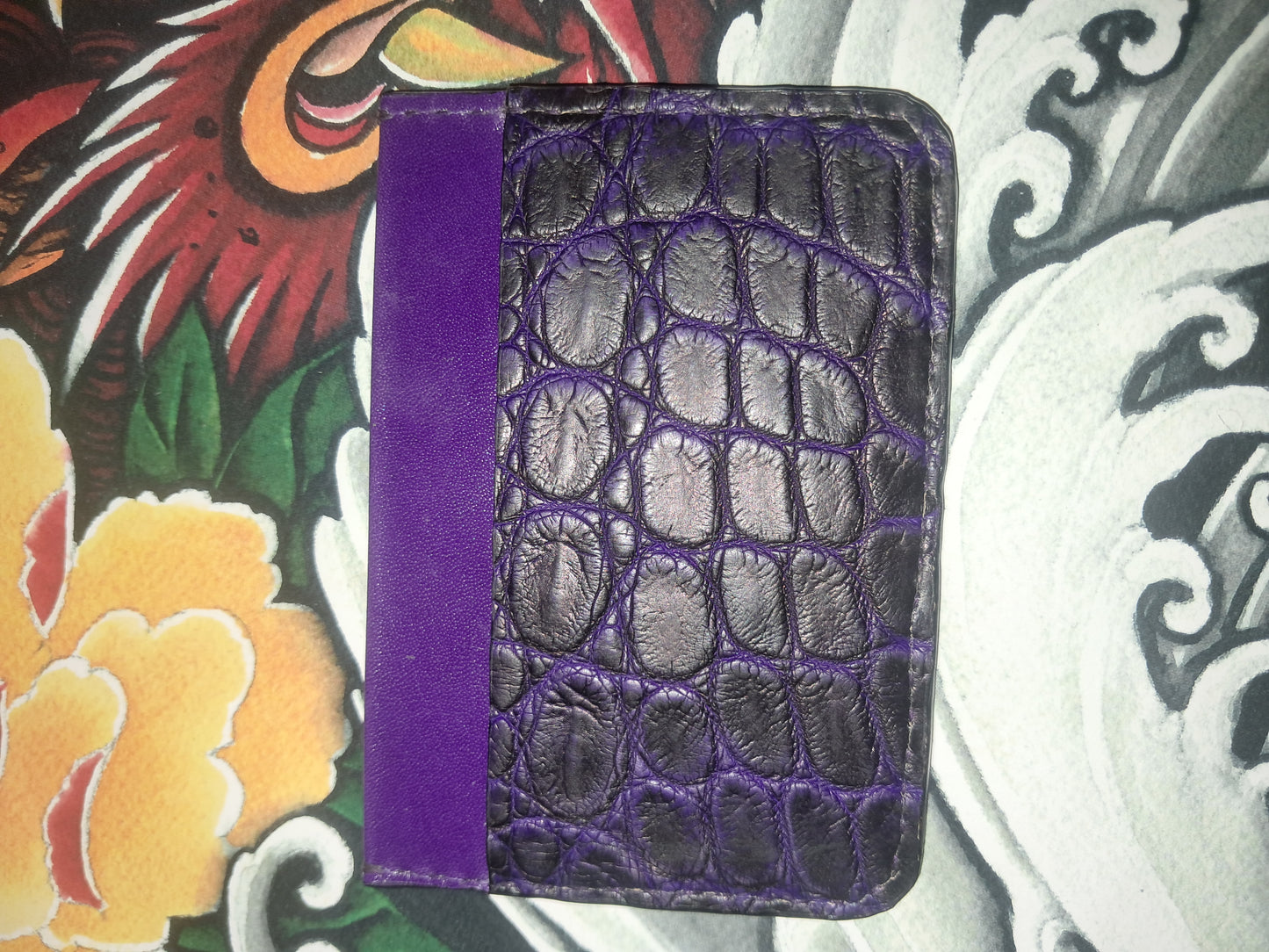 Nile Crocodile Card Holder