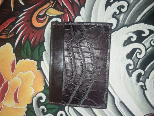 Nile Crocodile Card Holder