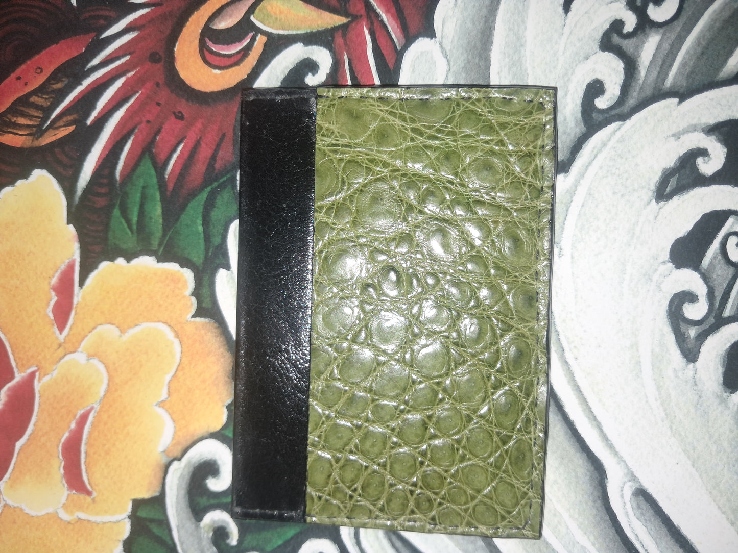 Salt Water Crocodile Card Holder