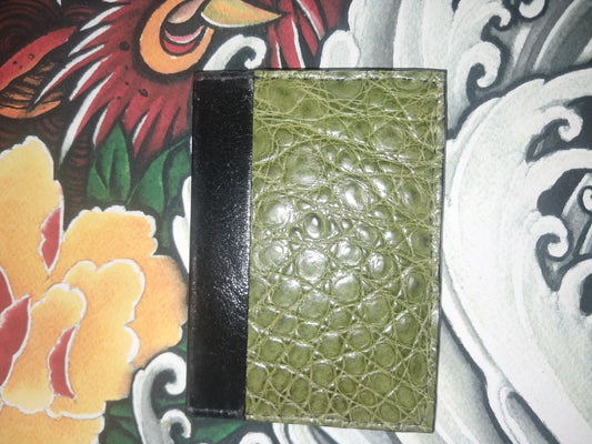 Salt Water Crocodile Card Holder