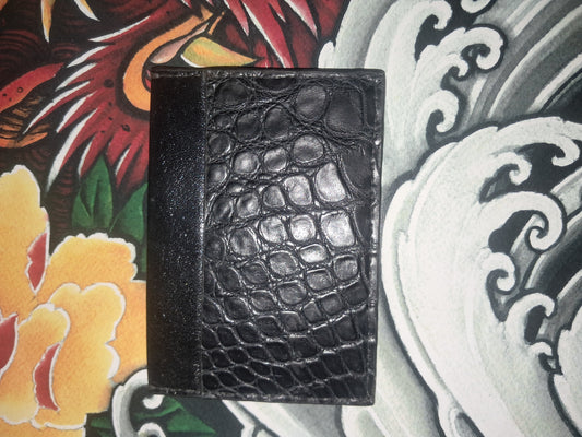 Nile Crocodile and American Alligator Card Holder