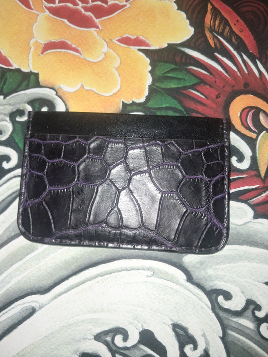 Nile Crocodile Card Holder