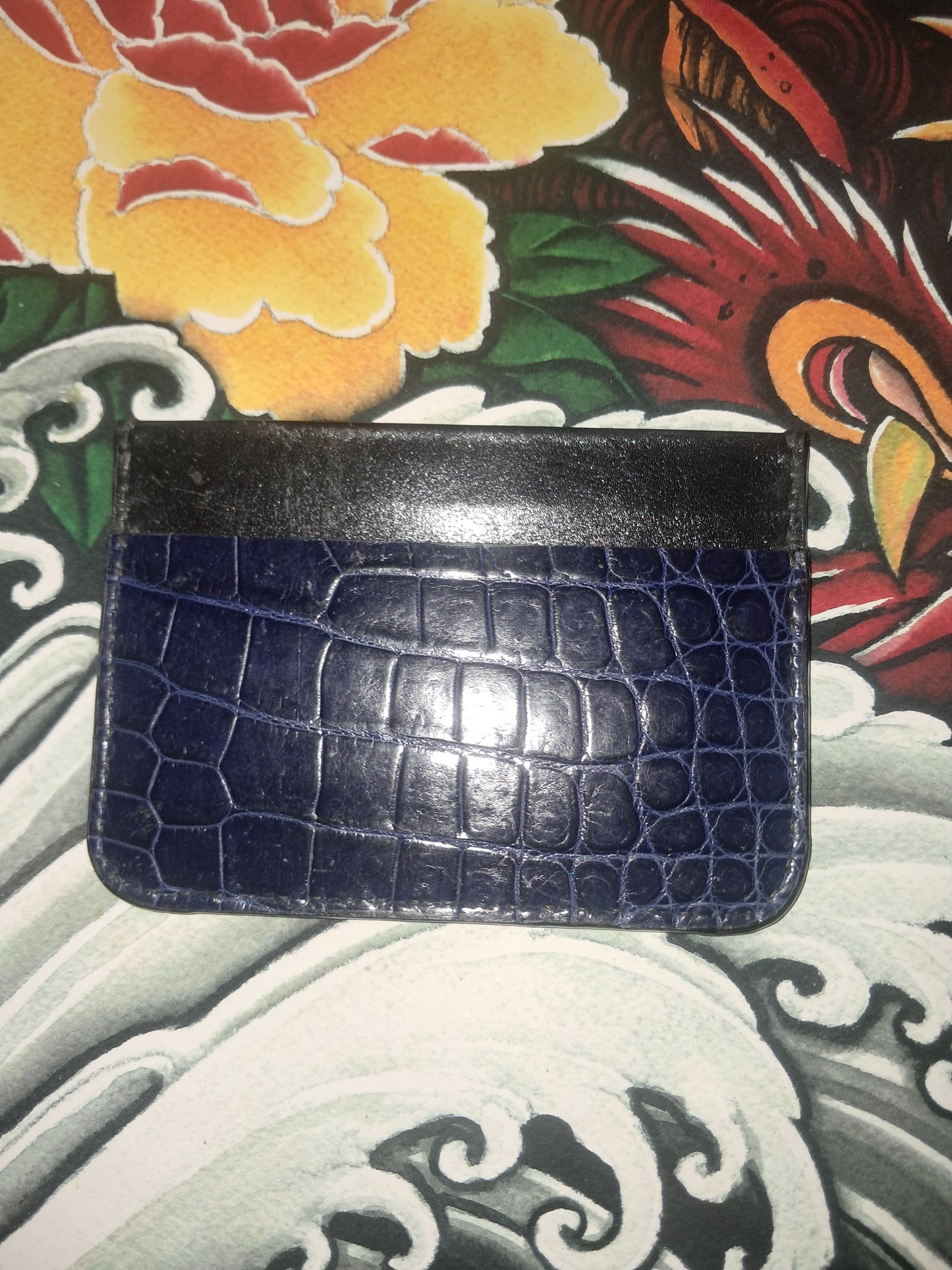 Salt Water Crocodile Card Holder