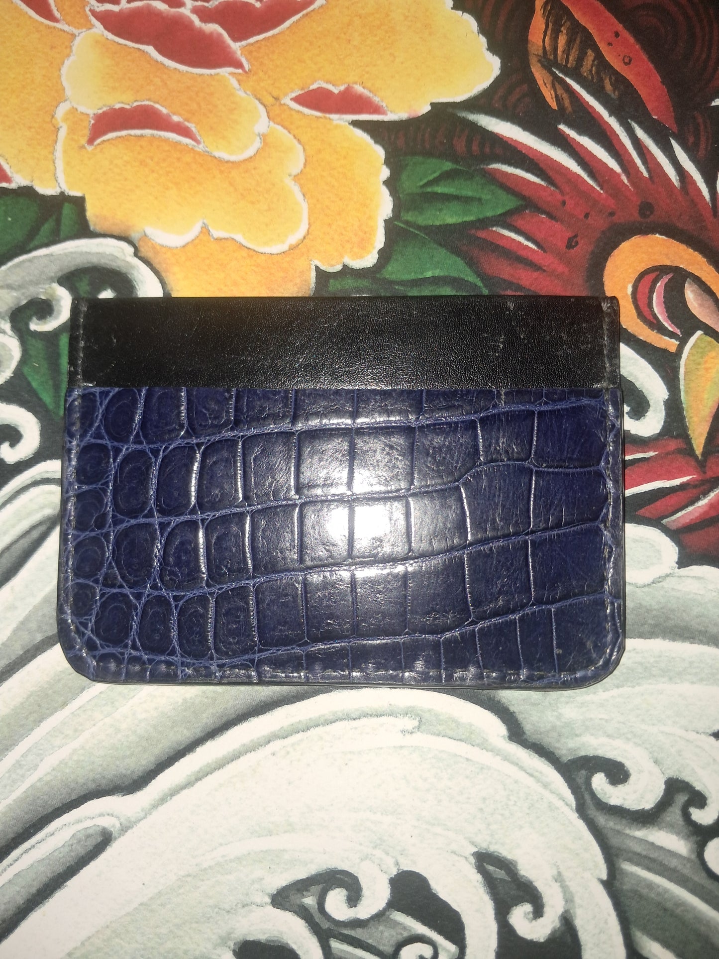 Salt Water Crocodile Card Holder