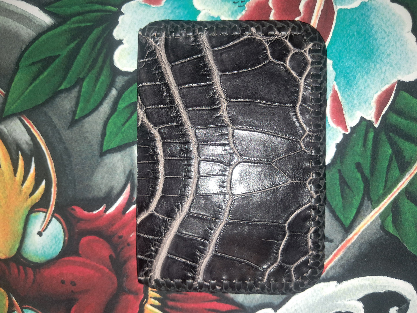 Nile Crocodile Card Holder