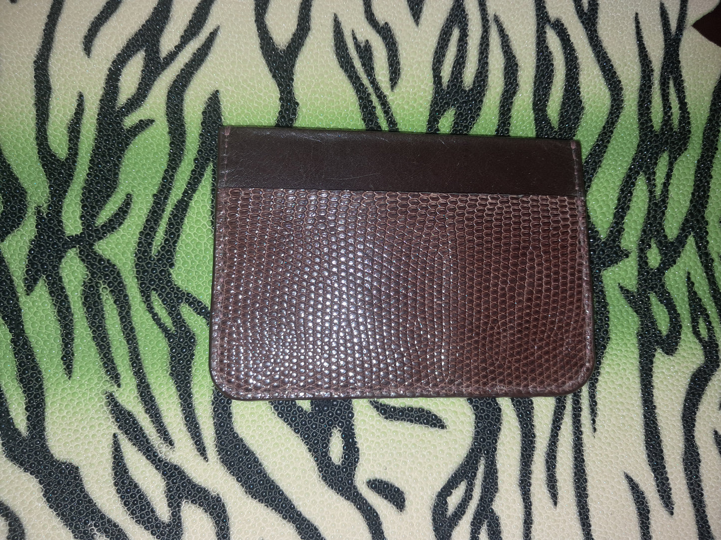 Lizard Card Holder