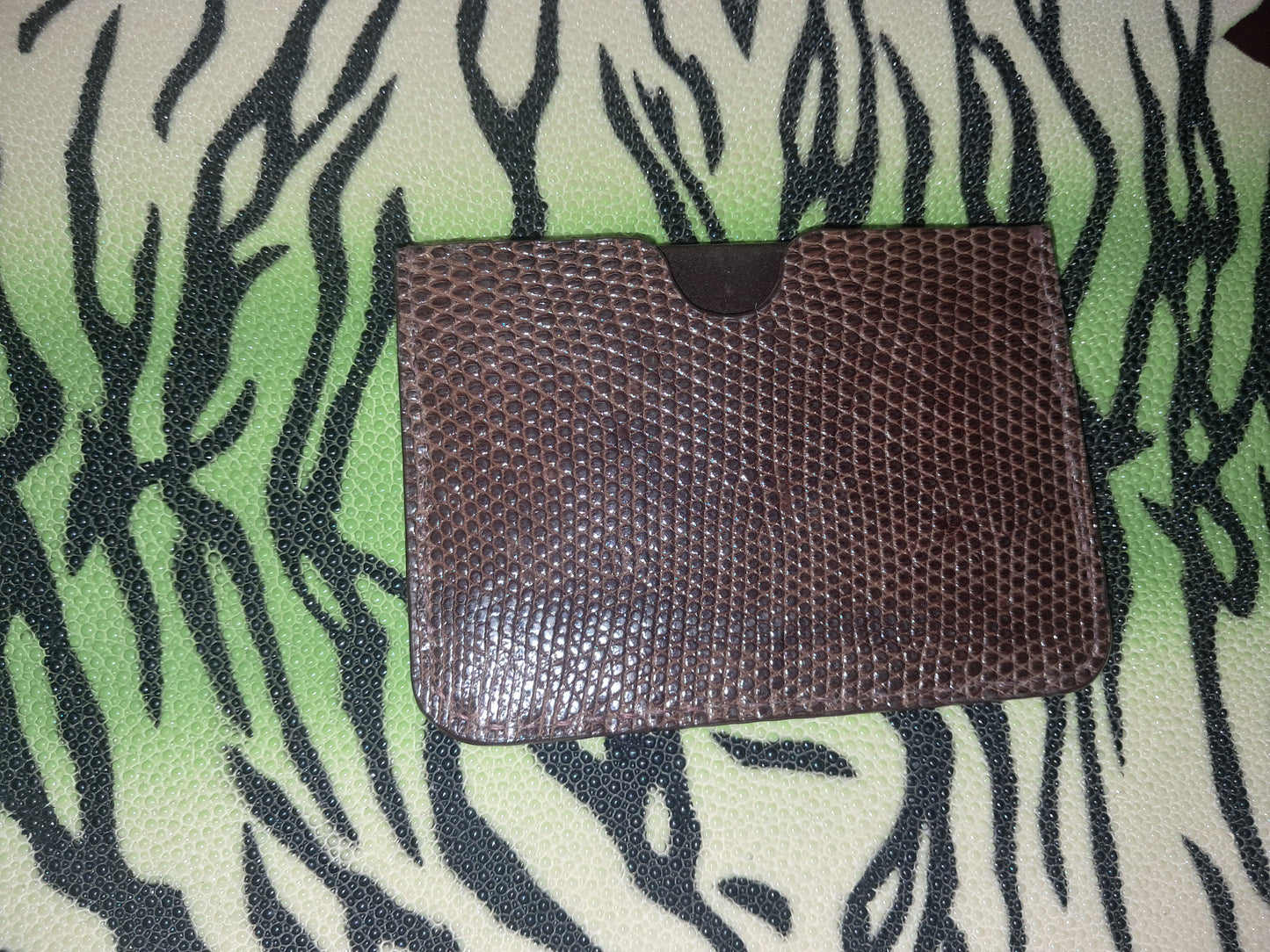 Lizard Card Holder