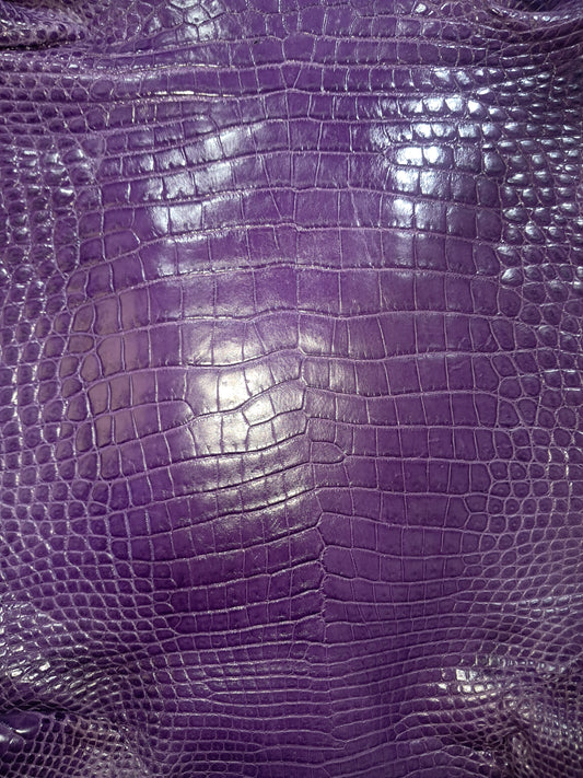 Purple Australian Crocodile Belly
