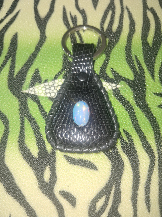 Welo Opal Lizard Key Chain