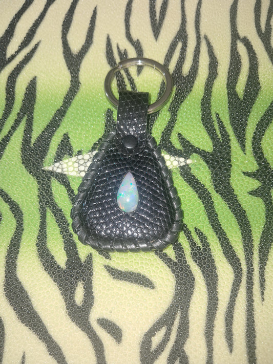 Welo Opal Lizard Key Chain