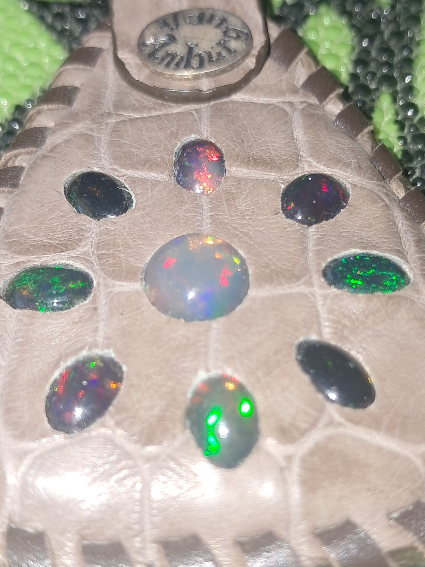 Welo Opal Crocodile Key Chain