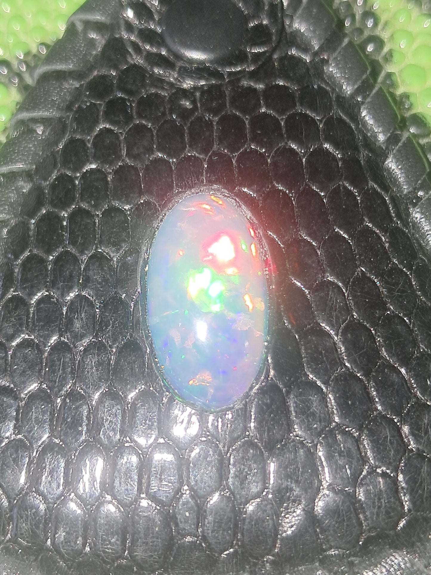 Welo Opal Lizard Key Chain